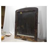Antique/Vintage Wood Swivel Dresser Mirror
