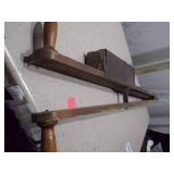 Vintage Wooden Potato Planting Tool - Garden Furrower