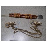 Vintage Eclectic Jewelry & Accessory Collection - Necklaces & WWJD Bracelet