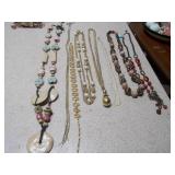 Multi-Style Necklace Collection - Beaded, Gold-Tone, & Boho Styles