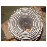 Textured Woven Area Rug – Dark Gray Basketweave Pattern