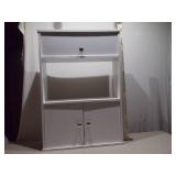 White Multi-Shelf Display Unit / Storage Cabinet