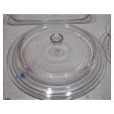 Assorted Clear Glass Bakeware & Serving Dishes - Pyrex/Anchor Hocking Style