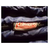 Coleman Sleeping Bag and 5-Gallon Water Jug Beverage Dispenser