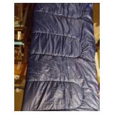 Coleman Sleeping Bag and 5-Gallon Water Jug Beverage Dispenser