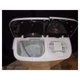 Portable Twin-Tub Compact Washing Machine