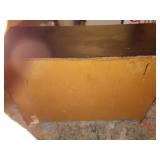 Vintage Dark Wood 6-Drawer Dresser