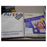 Bulk Office Supply & Stationery Liquidation Lot – Labels, Binders, Paper & More