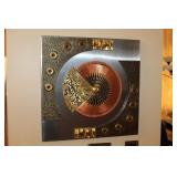 Stephen Chun Brutalist Metal Wall Sculpture