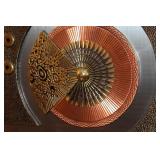 Stephen Chun Brutalist Metal Wall Sculpture