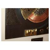 Stephen Chun Brutalist Metal Wall Sculpture