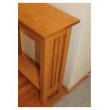 Mission Oak Console Table