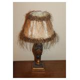 Fringed Table Lamp