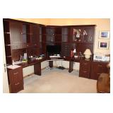 Desk & Hutch Shelf Set