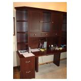 Desk & Hutch Shelf Set