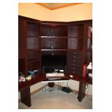 Desk & Hutch Shelf Set