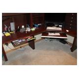 Desk & Hutch Shelf Set