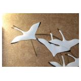 Bijan Bahar "Birds in Flight - Egret" Sculpture