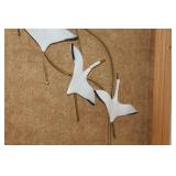 Bijan Bahar "Birds in Flight - Egret" Sculpture