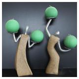 Figural Candle Holders
