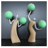 Figural Candle Holders