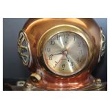 Diving Helmet Clock, Lighthouse Coasters & Fisherman Bust
