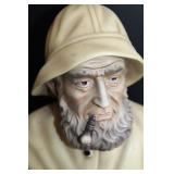 Diving Helmet Clock, Lighthouse Coasters & Fisherman Bust