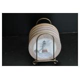 Diving Helmet Clock, Lighthouse Coasters & Fisherman Bust