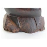 Ironwood Seagull and Seal Sculptures