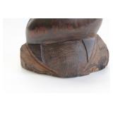 Ironwood Seagull and Seal Sculptures