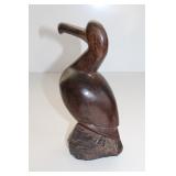 Ironwood Seagull and Seal Sculptures