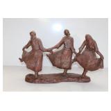 1973 Austin Products "Three Dancing Sisters" Sculpture