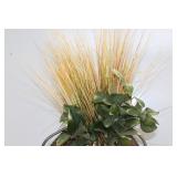 Copper Vase & Enigma Floral Tealight Holder