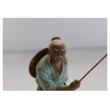 Shiwan Chinese Mudman Fisherman Figure