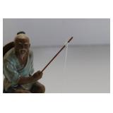 Shiwan Chinese Mudman Fisherman Figure