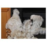 Art Glass Vase & Floral