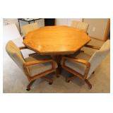 Game Table & Chairs Set