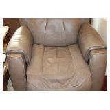 Leather Power Recliner Chair