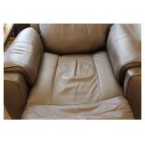 Leather Power Recliner Chair