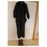 Snowmobile Suit & Work Boots