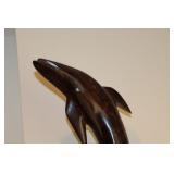 Ironwood Dolphin Sculpture