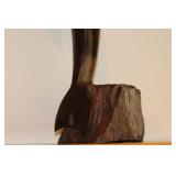 Ironwood Dolphin Sculpture