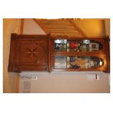 French Provincial Curio Cabinet