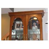 French Provincial Curio Cabinet