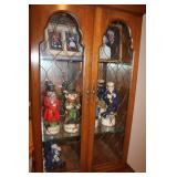 French Provincial Curio Cabinet