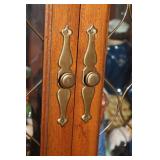 French Provincial Curio Cabinet