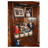 French Provincial Curio Cabinet