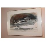 Therese Niesen Boat Watercolor