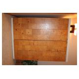 Burl Wardrobe Cabinet