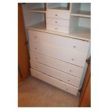 Burl Wardrobe Cabinet